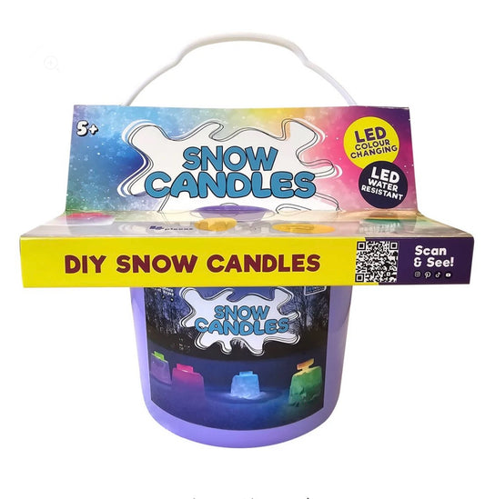 LED Snow Candles & Mold Kit