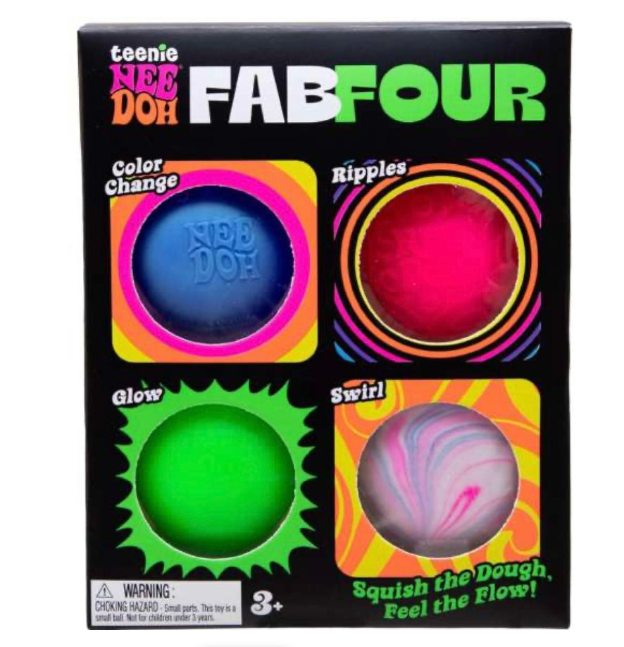 NeeDoh Teenie Fab Four