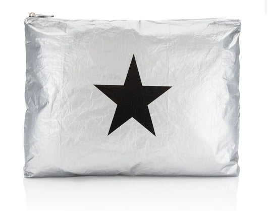 Jumbo Pack in Silver with Black Star