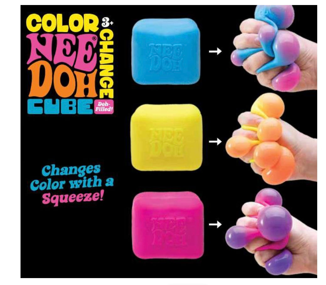 NeeDoh Color Change Cube