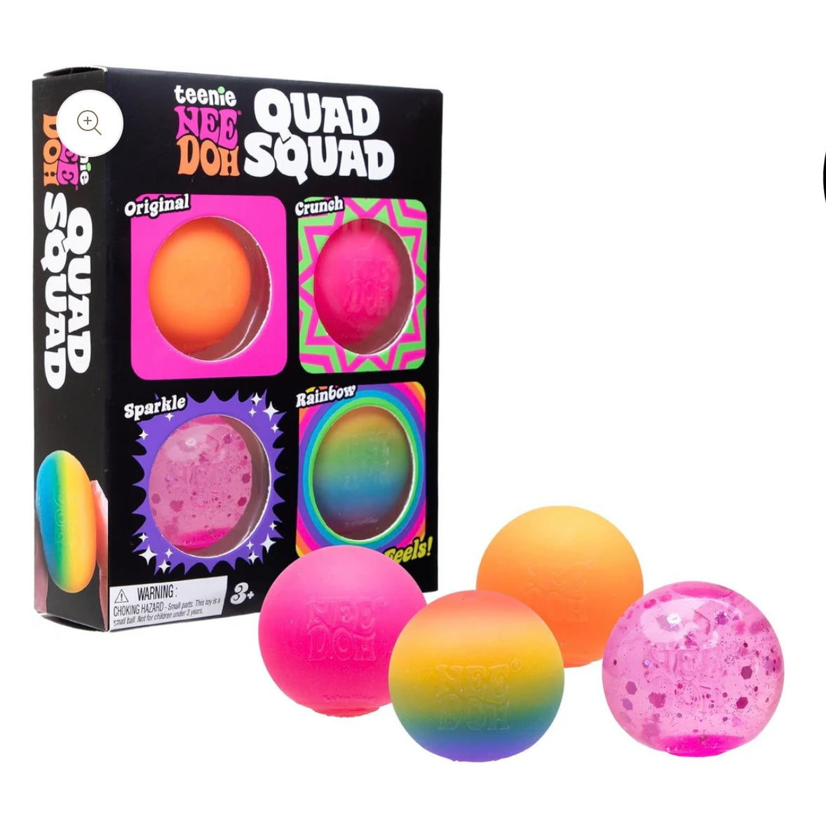 Teenie Quad Squad NeeDoh Multi Pack