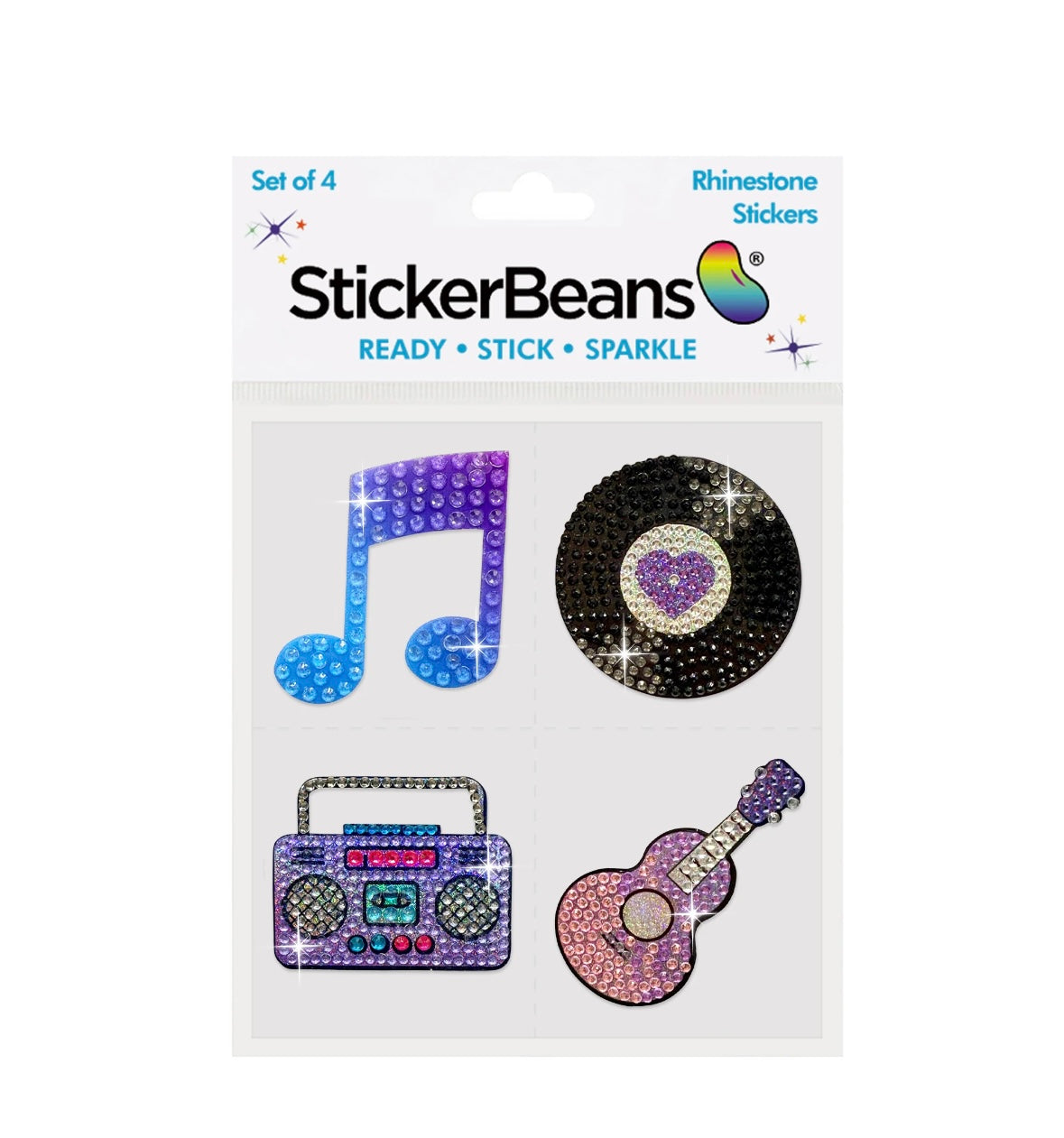 StickerBeans Set of 4
