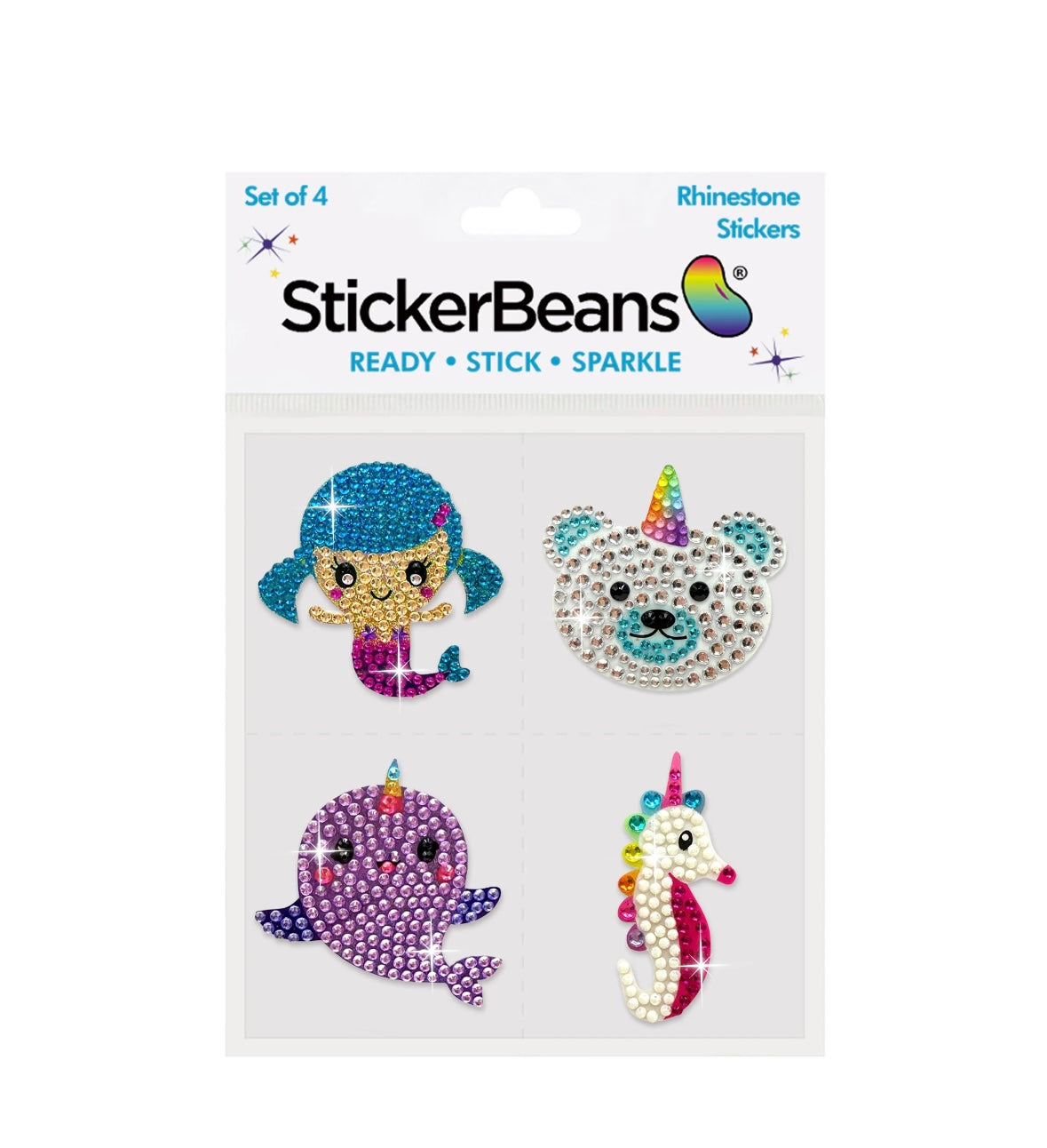 StickerBeans Set of 4