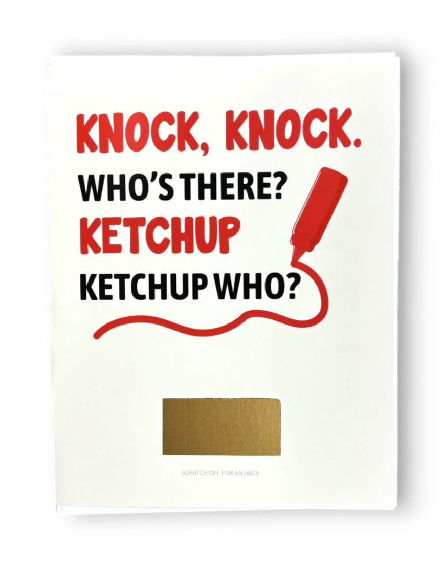 Scratch-Off Joke Card