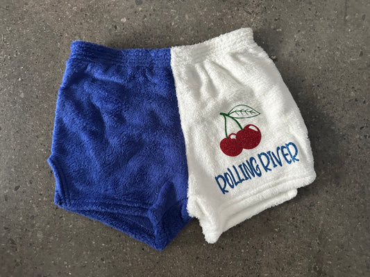 Rolling River Fuzzy Shorts Cherries