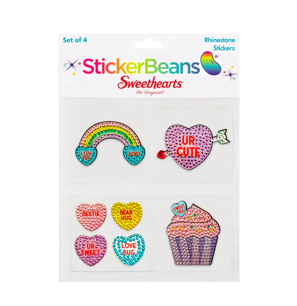 StickerBeans Set of 4