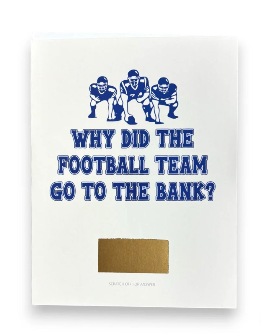Scratch-Off Joke Card