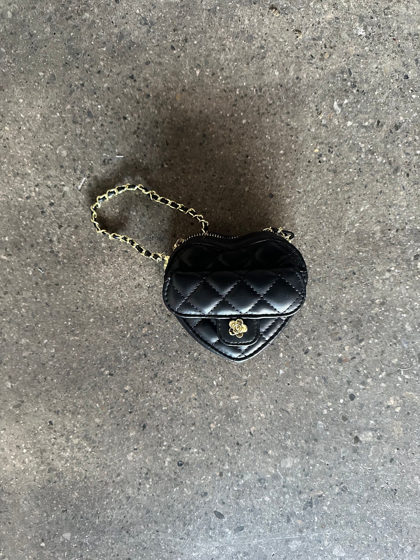 Heart Quilted Bag