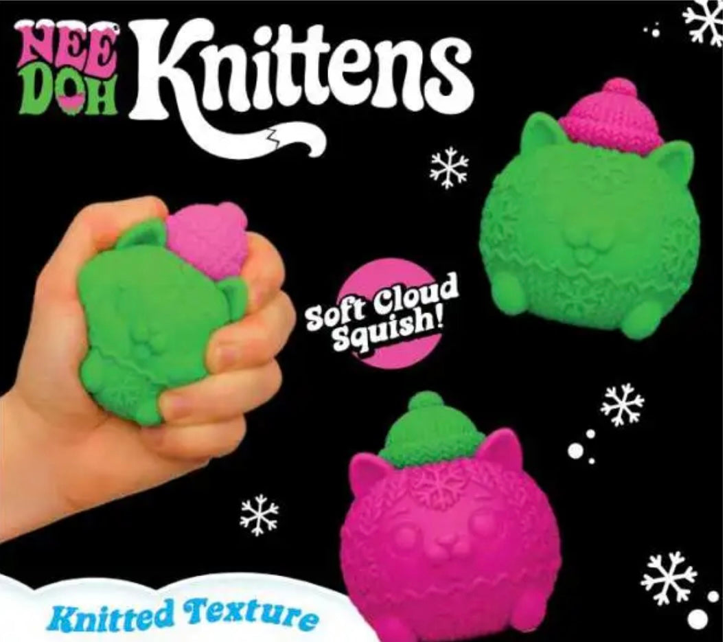 NeeDoh Squishmas Knittens