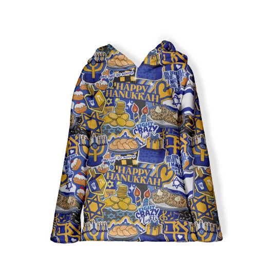 Hanukkah Fuzzy Lounge Pullover