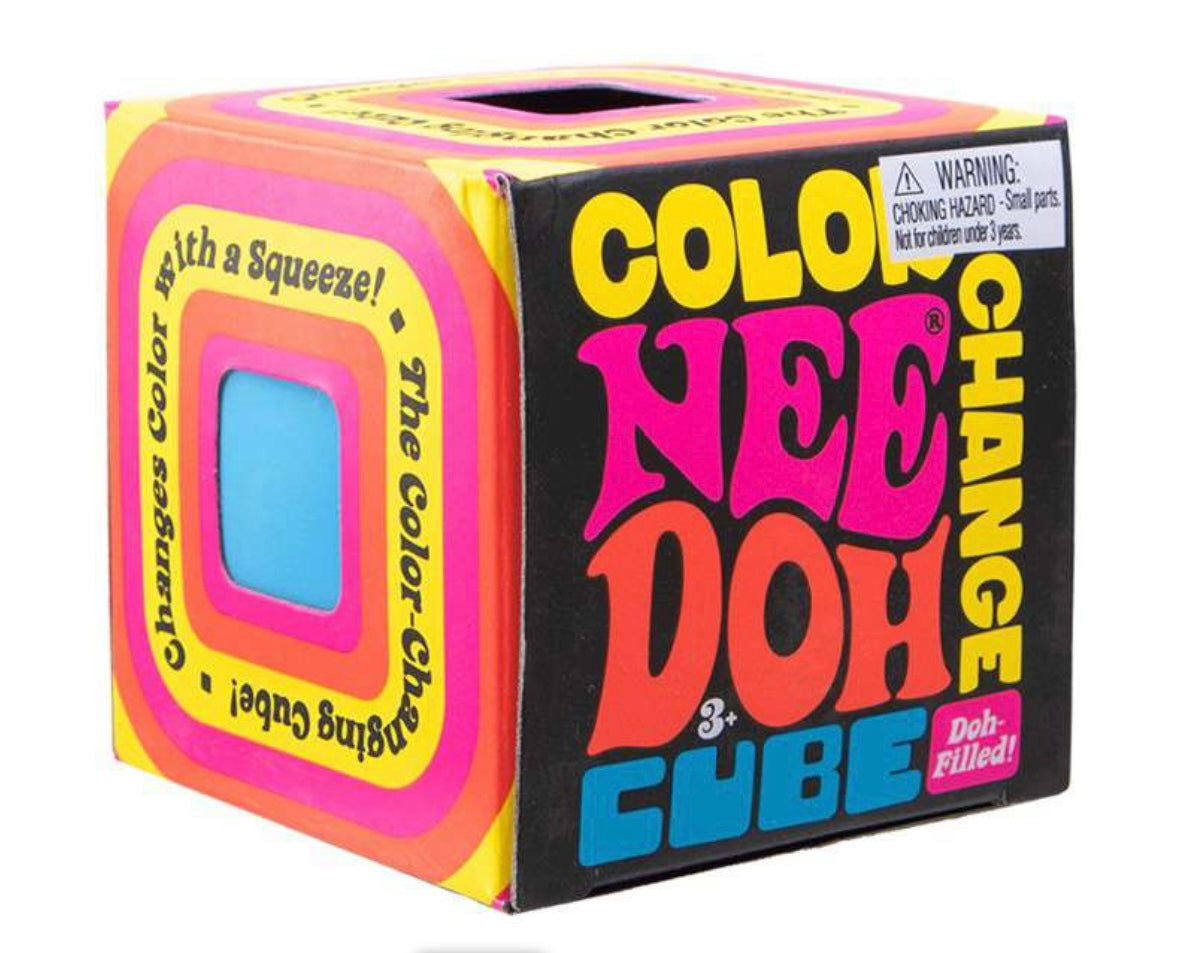 NeeDoh Color Change Cube