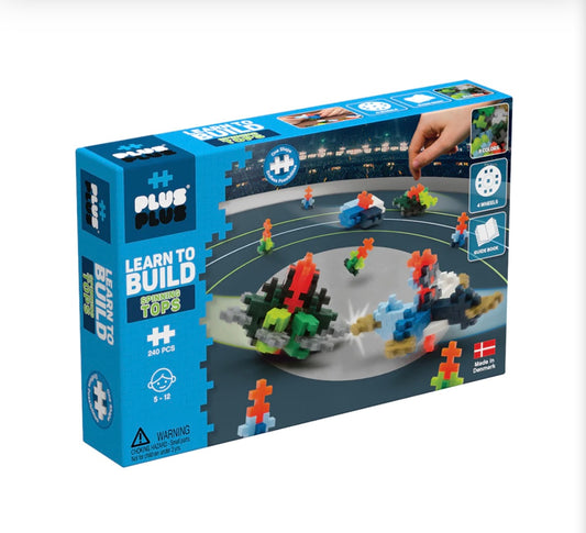 Plus Plus Learn to Build- Spinning Tops