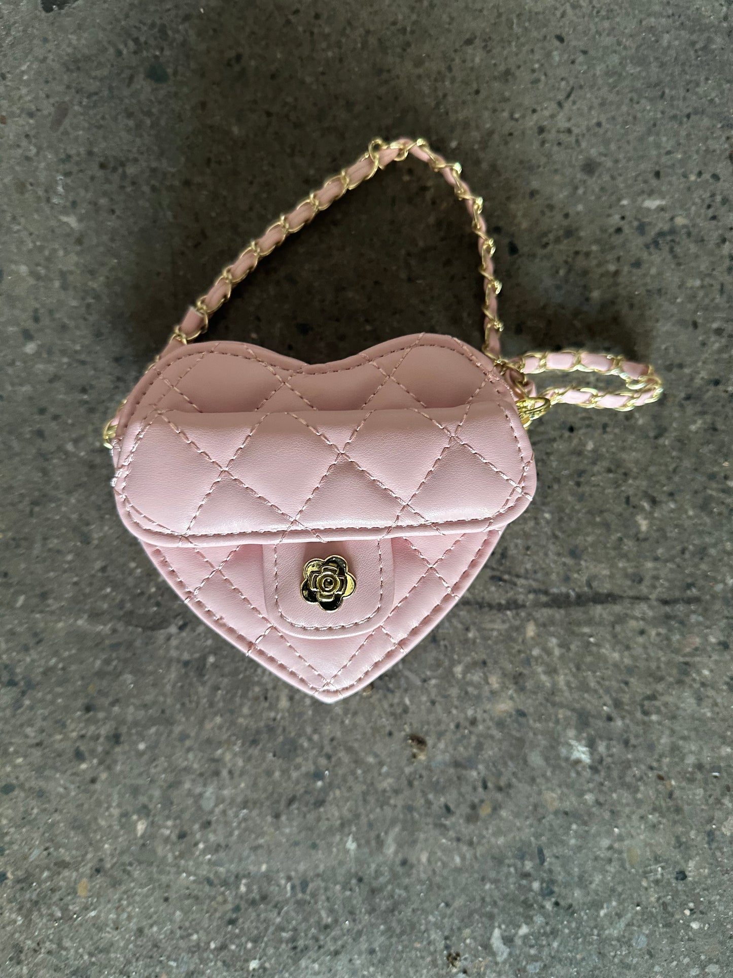 Heart Quilted Bag