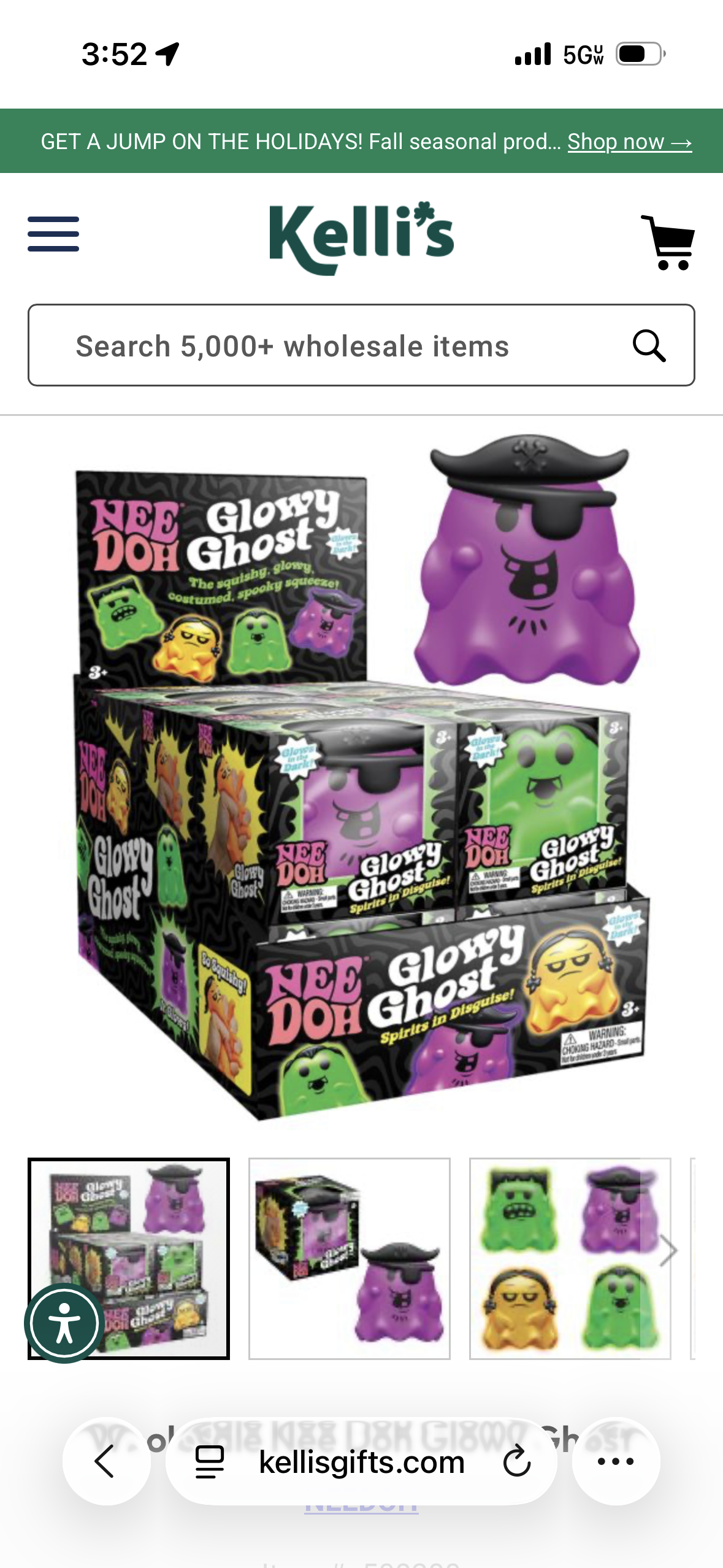 Needohween Glowy Ghost