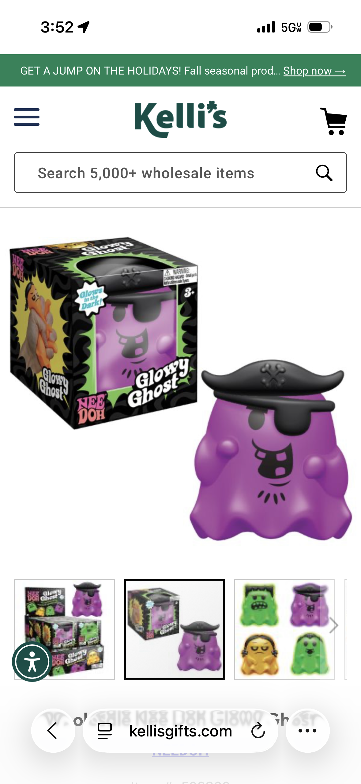 Needohween Glowy Ghost