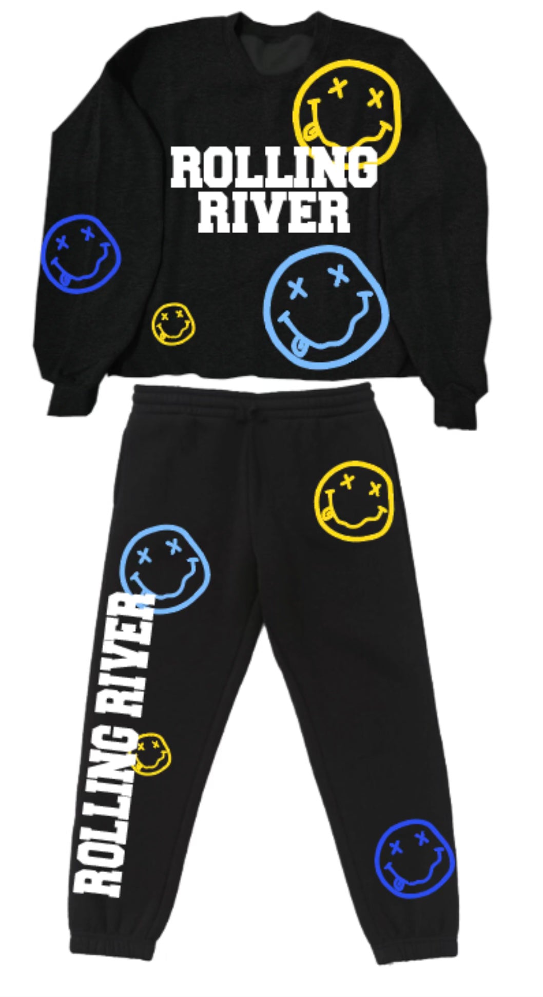 Rolling River Smiley Sweatpants