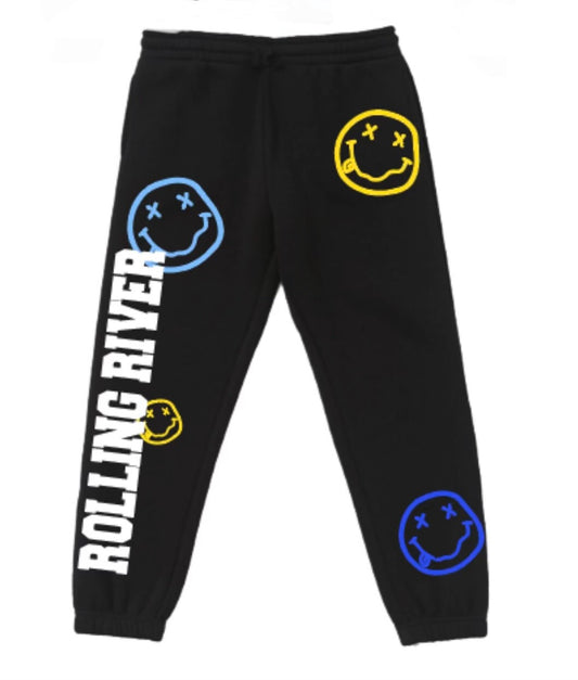 Rolling River Smiley Sweatpants