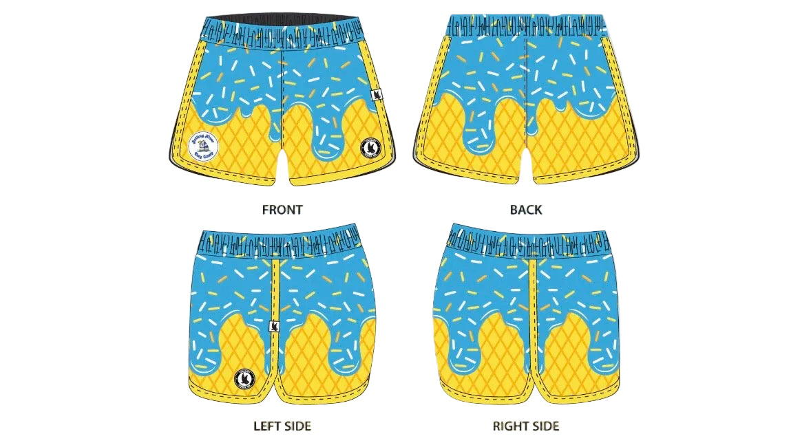 Ice Cream Shorts (Girls/Women)