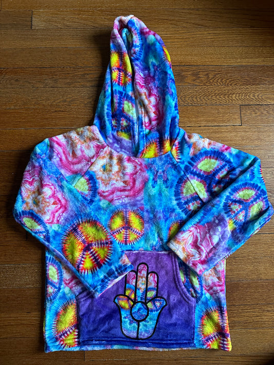 Hippie Hamsa Fuzzy Lounge Pullover