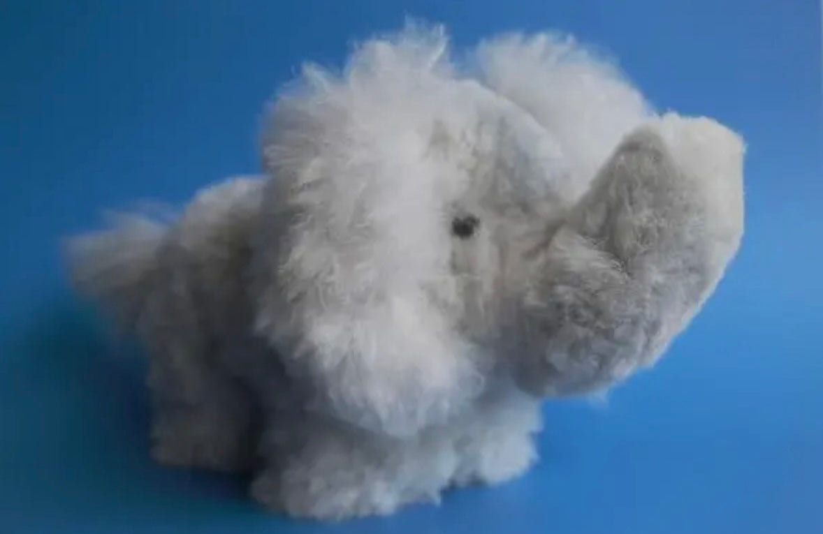 Large Elephant Alpaca Stuffed Animal