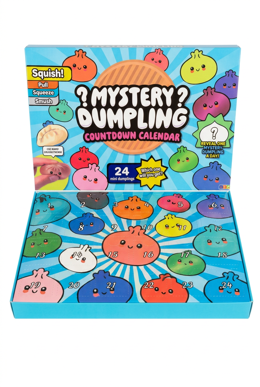Mystery Mini Dumpling 24 Day Countdown Advent Calendar 📅