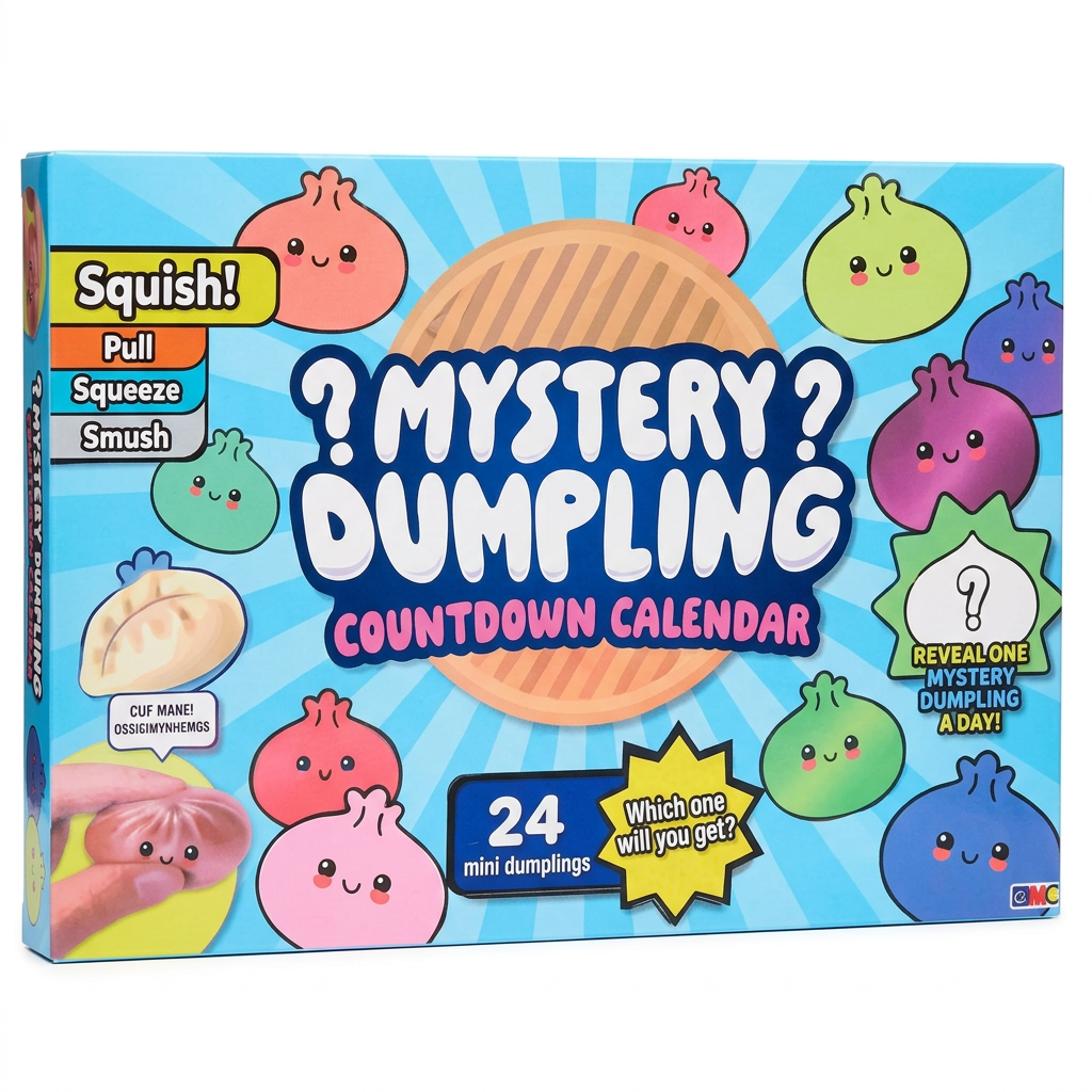 Mystery Mini Dumpling 24 Day Countdown Advent Calendar 📅