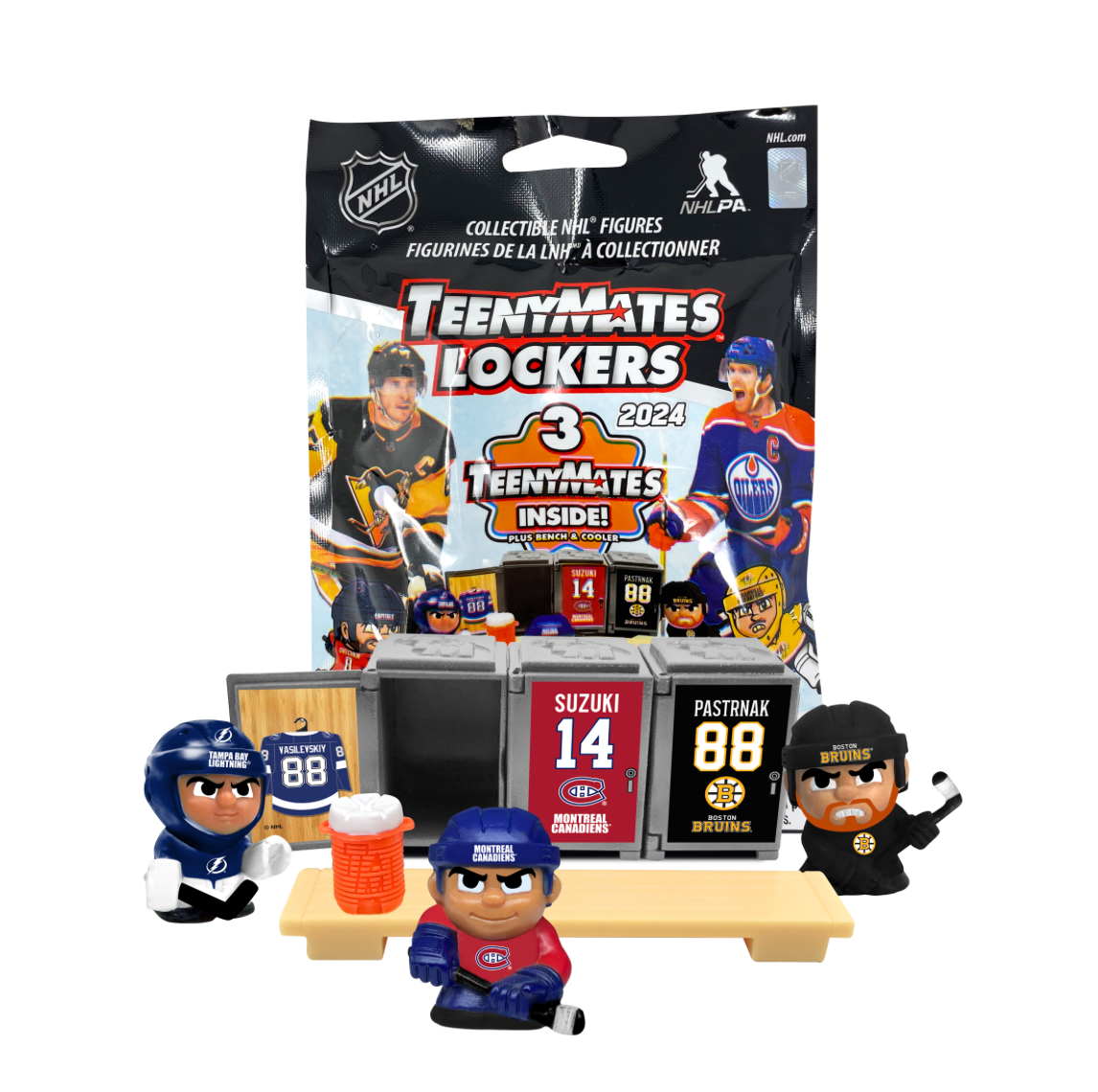 TeenyMates NHL Locker Room Set 2024