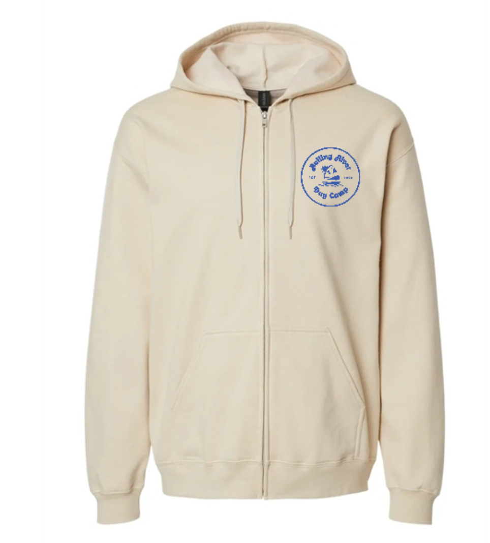 Rolling River Logo Zip