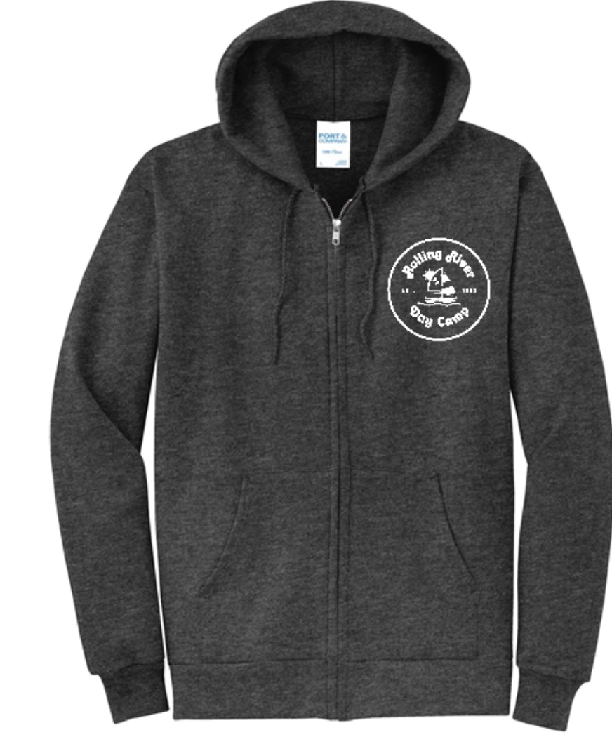 Rolling River Logo Zip