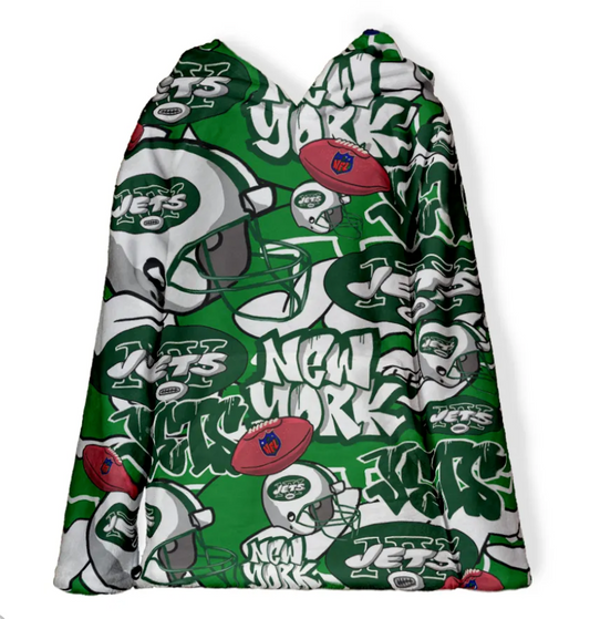 Jets Graffitti Lounge Pullover