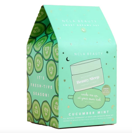 NCLA BEAUTY Sweet Dreams Cucumber Mint Mask Gift Set
