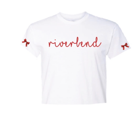 Bow Cropped Tee