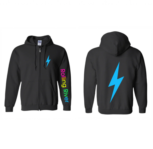 Neon Bolt Zip Up