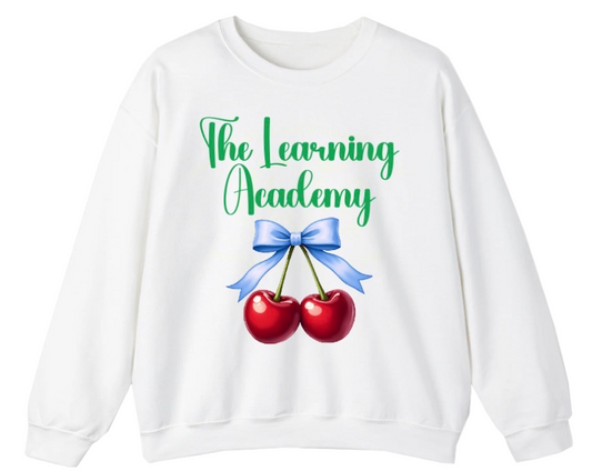The Learning Academy Cherries with Bow Sweatshirt