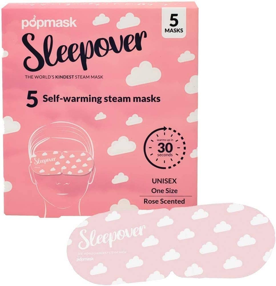 Sleepover Rose Scented Self-warming Sleep Mask (5 Pack)