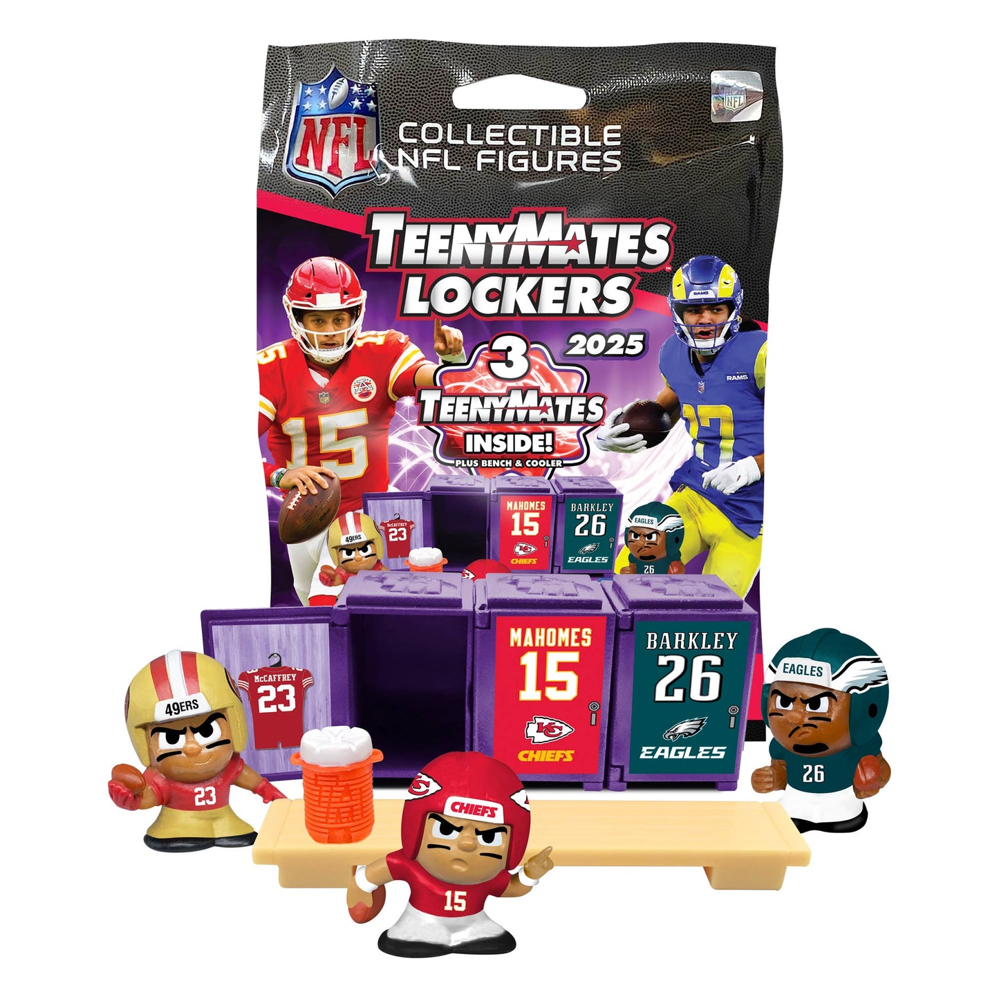 NFL TeenyMates Locker Room Set 2025