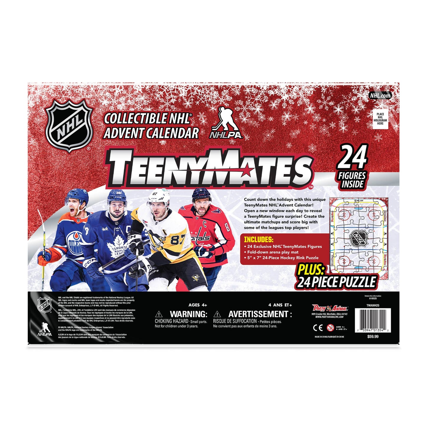 NHL TeenyMates Advent Calendar 2025