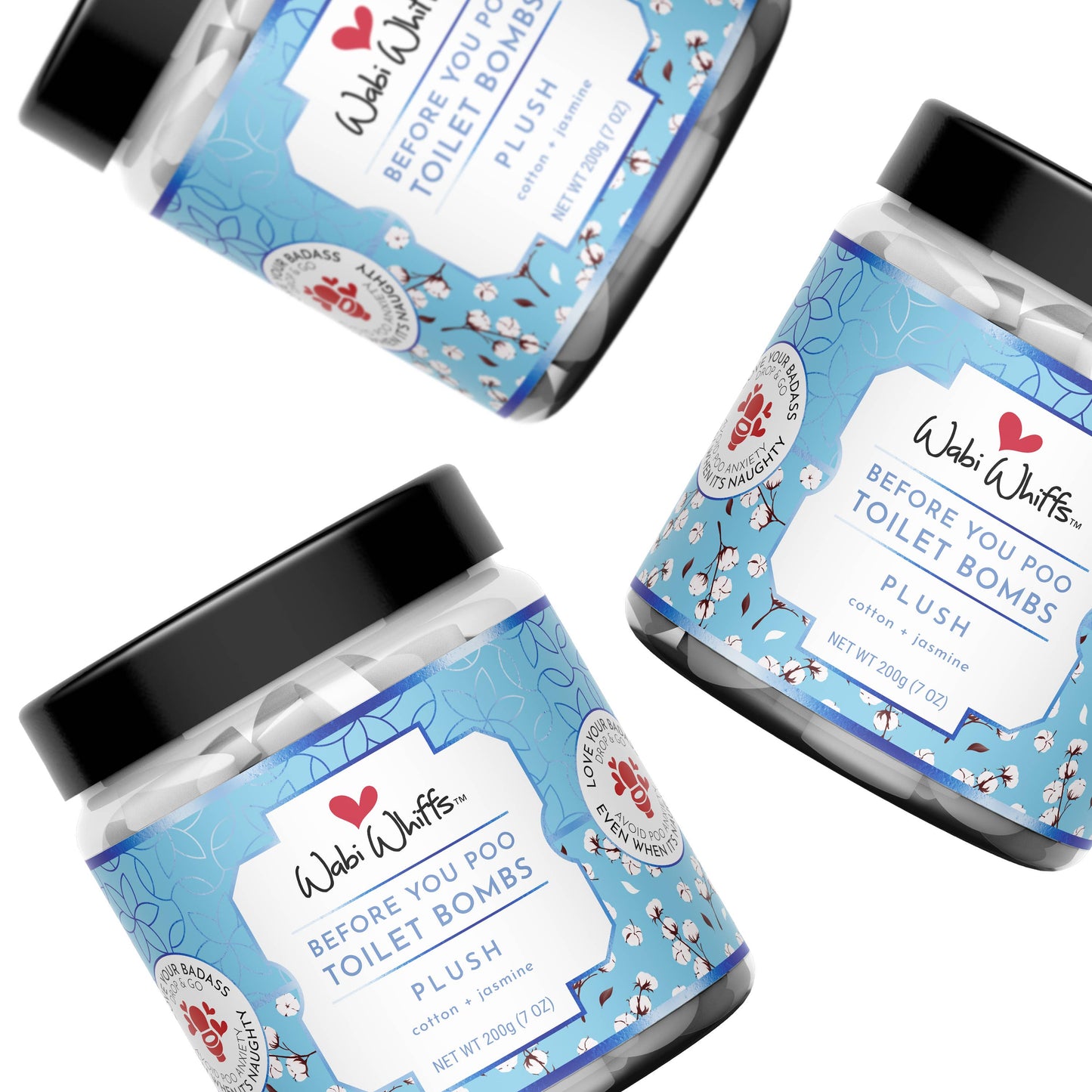 200g Plush Fizzing Toilet Love Bombs