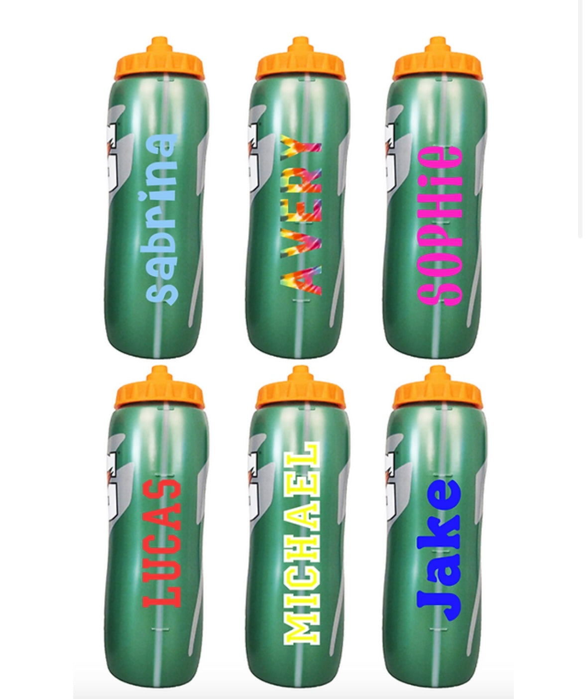 Personalized Gatorade Bottle