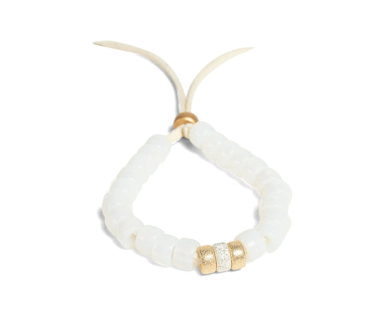 Diamonds in the Sky Beaded Bracelet