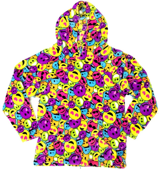 Rainbow Smile Fuzzies Hoodie