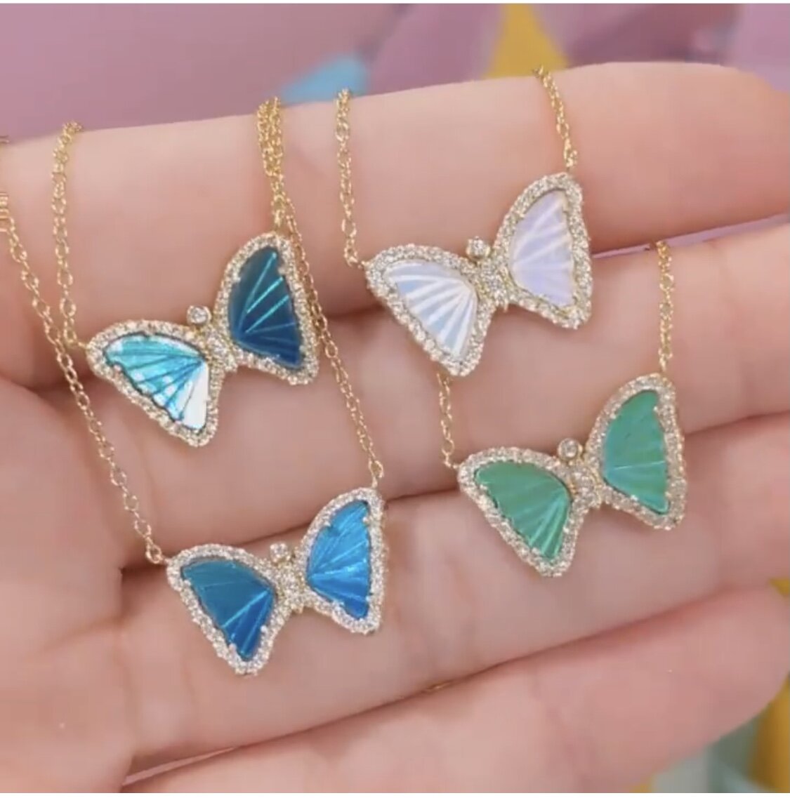 Kamaria Butterfly Necklace