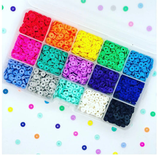 Rainbow Disc Bead Kit