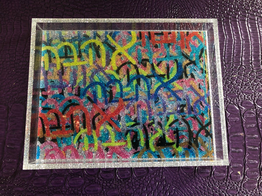 Love Graffiti Tray