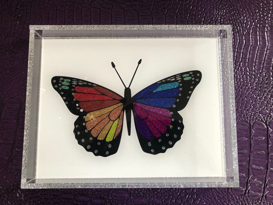 Rainbow Butterfly Tray