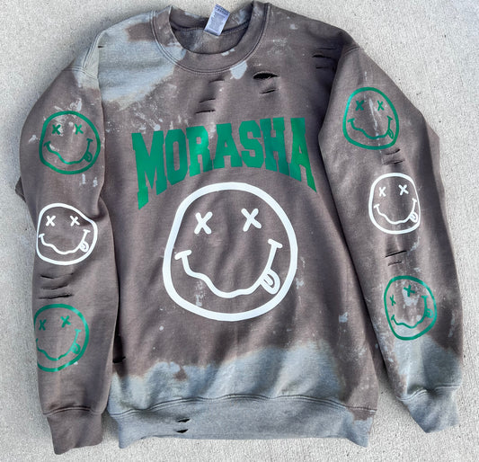 "Nirvana Smiley" Sweatshirt