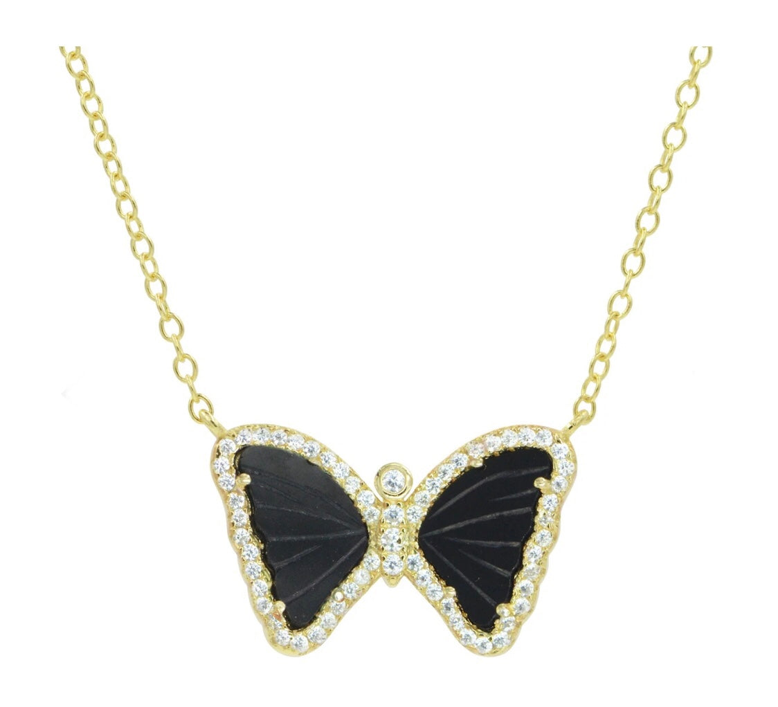 Kamaria Butterfly Necklace