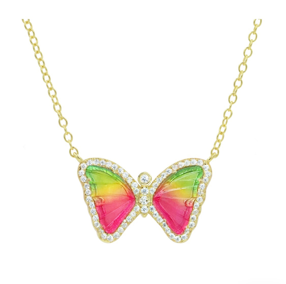 Kamaria Butterfly Necklace