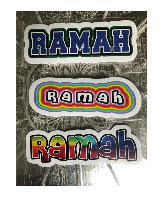 Ramah Decal