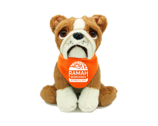 Camp Ramah Stuffed Dog with Bandana